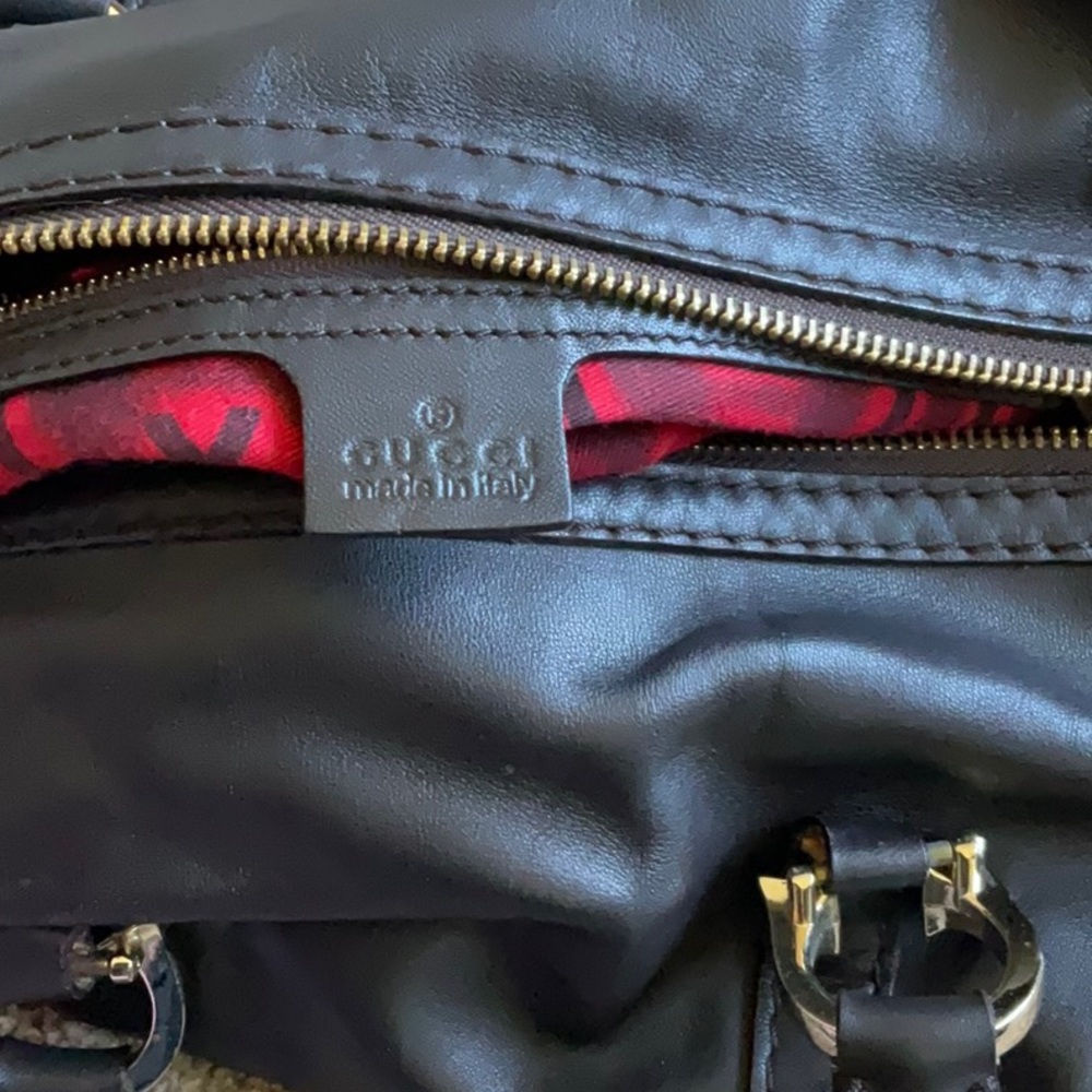 Gucci bag, dark brown - Picture 5 of 6